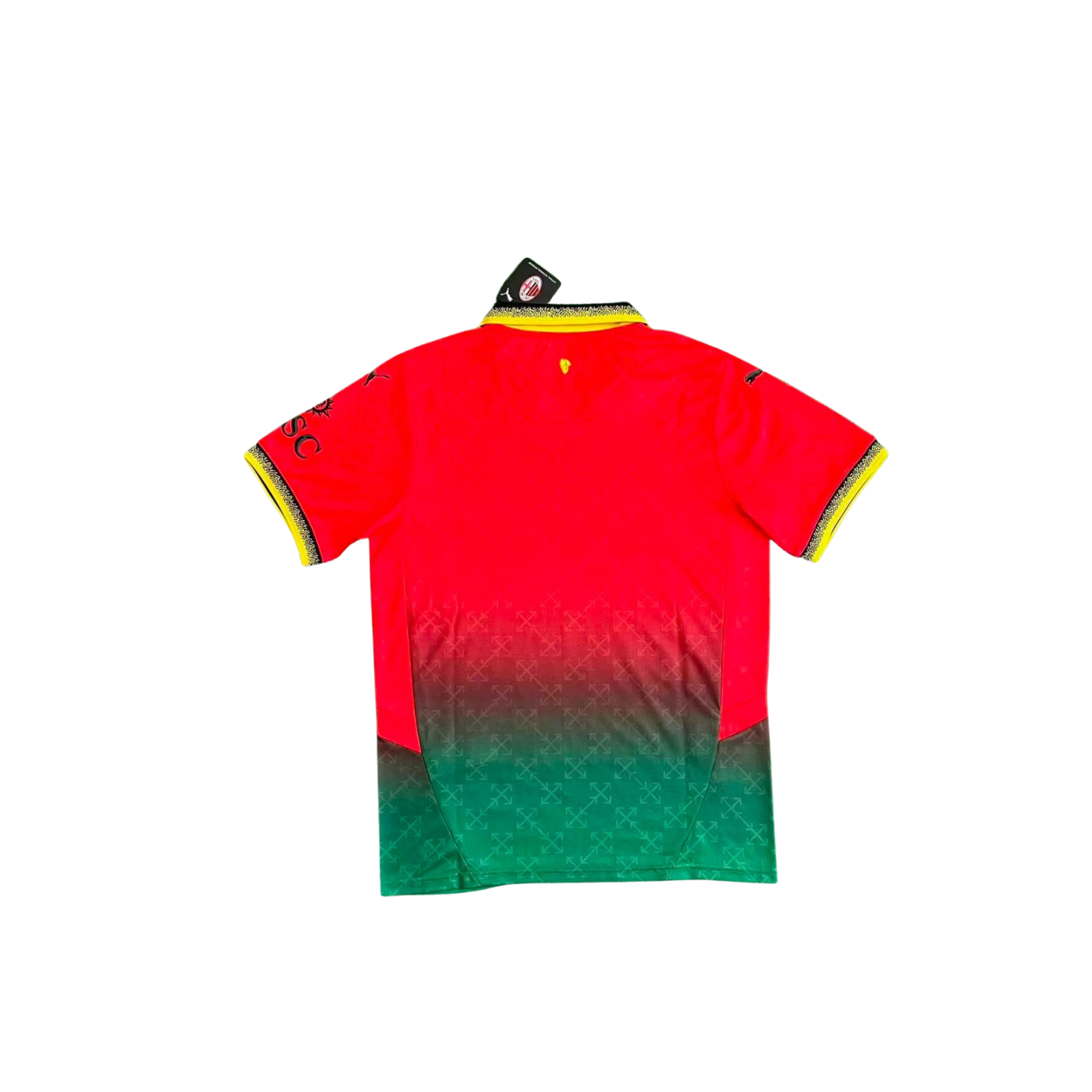 Quarta Maglia Off White Rossa Milan 2025