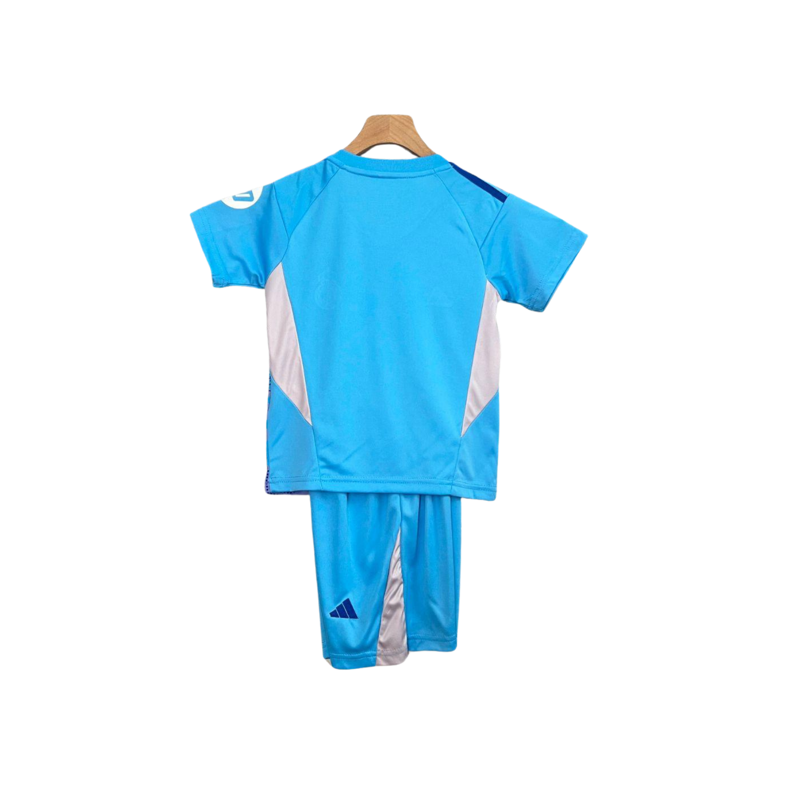 Completino Bambino Real Madrid Portiere Maglia Azzurra 2024/2025