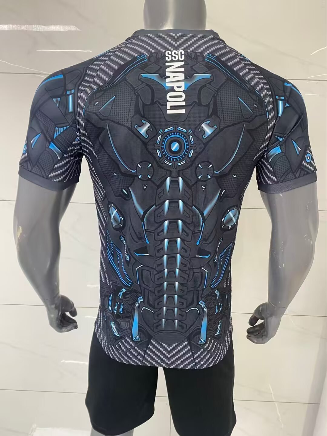 Maglia Allenamento Napoli Grigia 2025/26
