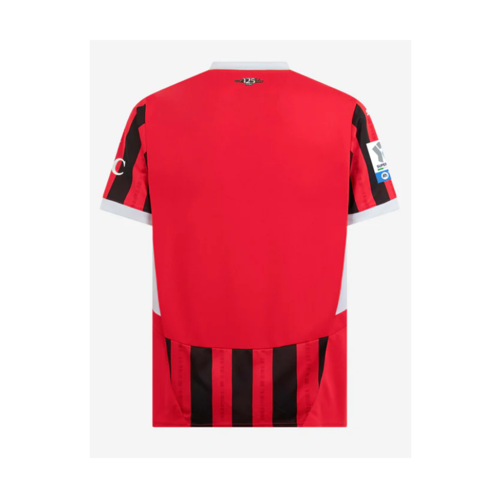 Maglia Milan Home Supercoppa 2025 con Patch Inclusa