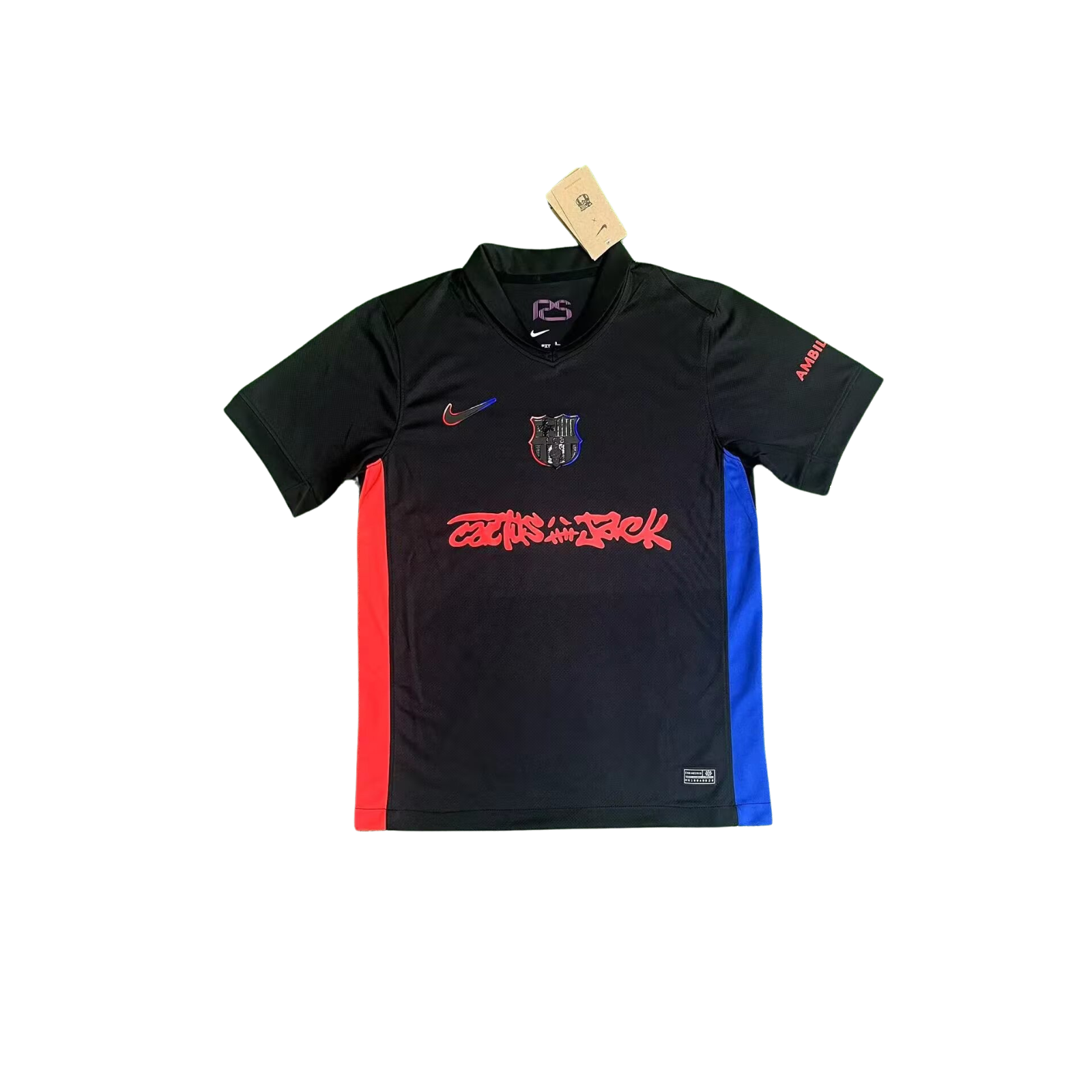 Maglia Barcellona x Travis Scott Black 2025/26