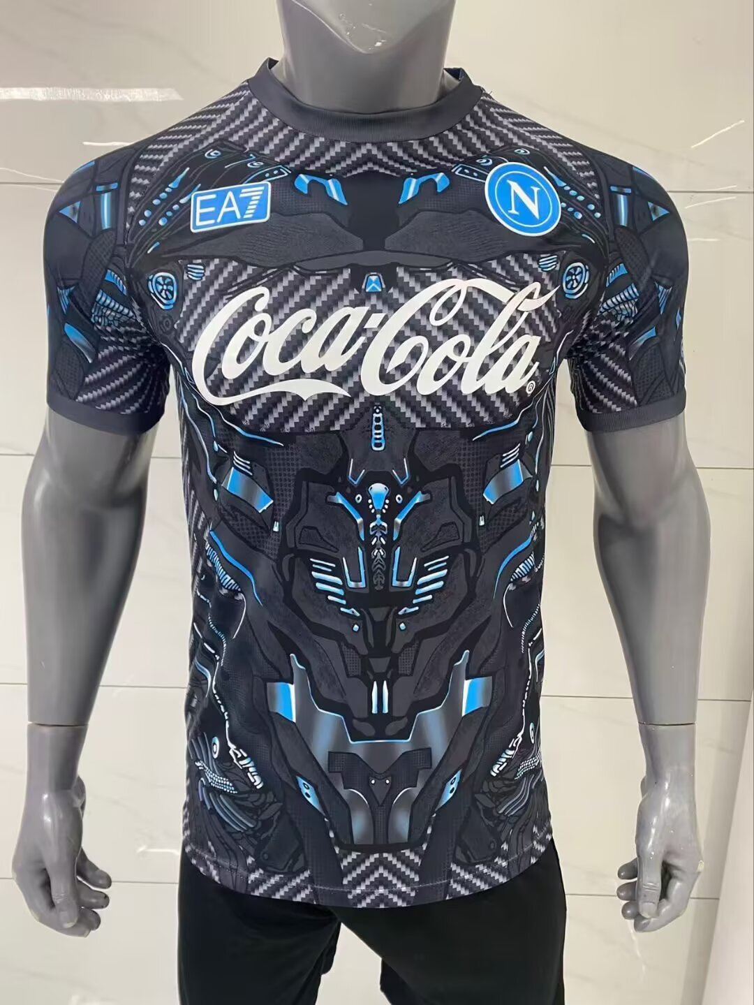 Maglia Allenamento Napoli Grigia 2025/26