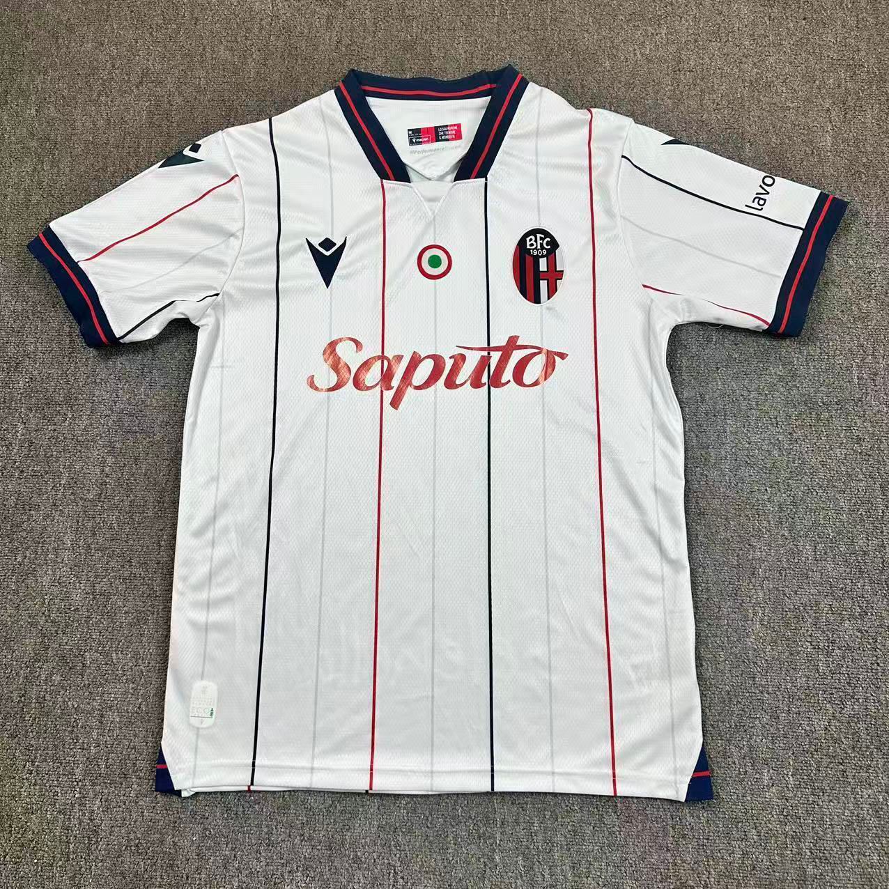 Maglia Bologna Away 2025/26 con Patch Coppa Italia inclusa